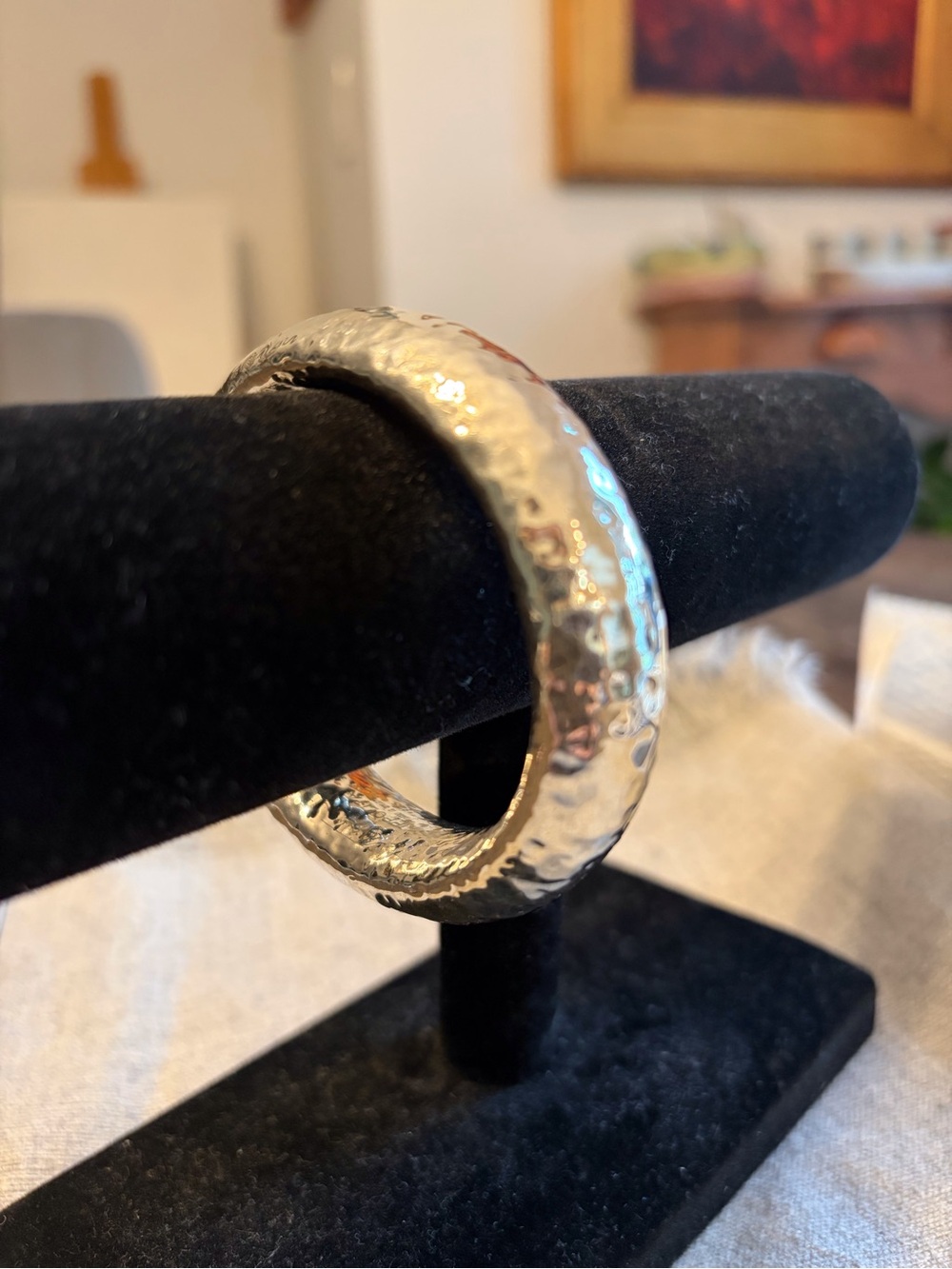 Ippolita Hammered Sterling Silver Cuff Bracelet